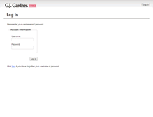 Tablet Screenshot of intranet.gjgardner.com