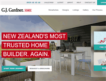 Tablet Screenshot of gjgardner.co.nz